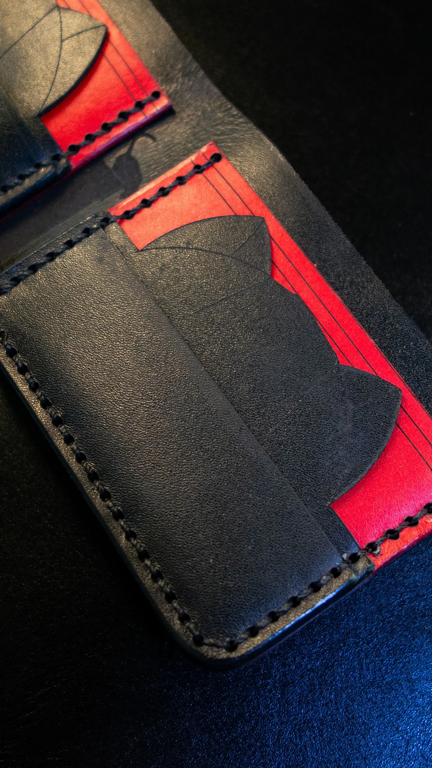 Billetera Gato Negro y Rojo - MEOW 10