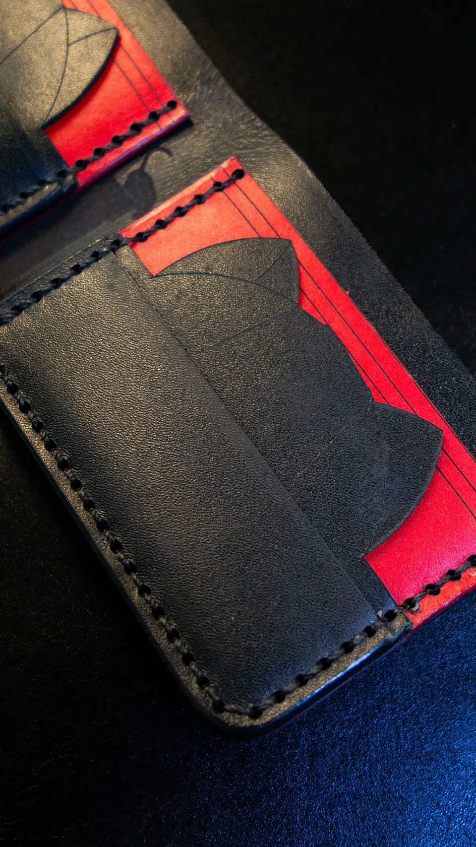 Billetera Gato Negro y Rojo - MEOW 10