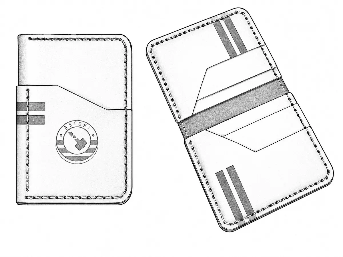 Tarjetero vertical personalizado · Desde $54.990