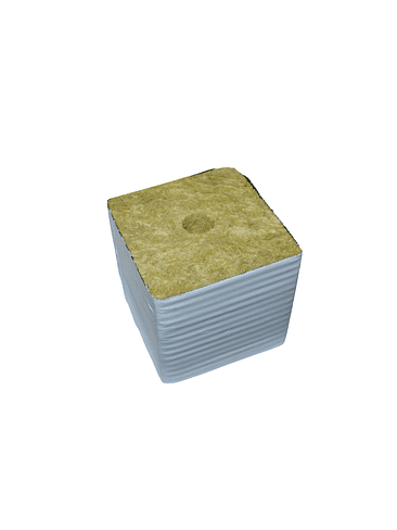 CUBO DE LANA DE ROCA 15X15CM - KASVI 2