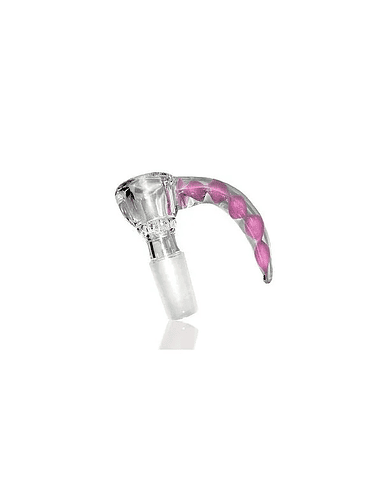 QUEMADOR BONG CUERNO MACHO 14MM PINK 1