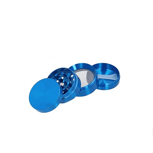 Moledor Aluminio 4 Partes 40Mm Bt Blue