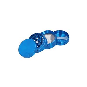 Moledor Aluminio 4 Partes 63Mm Bt Blue