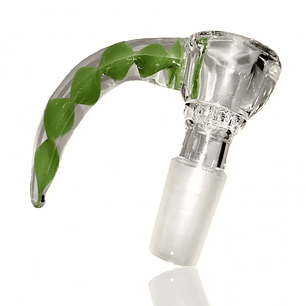 QUEMADOR BONG CUERNO MACHO 14MM GREEN