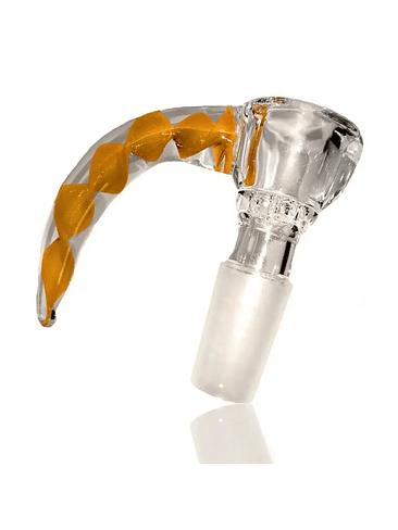 QUEMADOR BONG CUERNO MACHO 14MM ORANGE 1