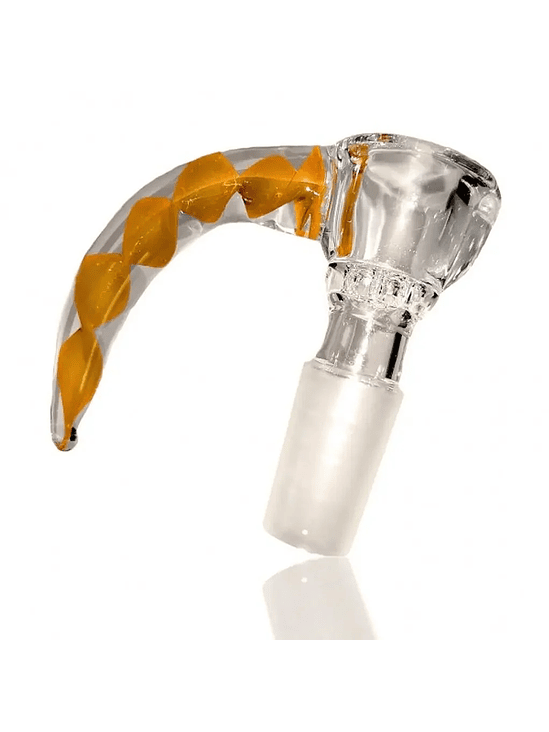 QUEMADOR BONG CUERNO MACHO 14MM ORANGE 1