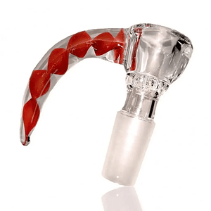Quemador Bong Cuerno Macho 14Mm Red