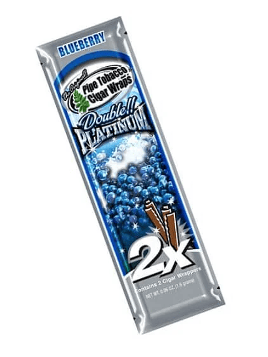 PLATINIUM X2 BLUEBERRY 1U- BLUNT WRAP 1