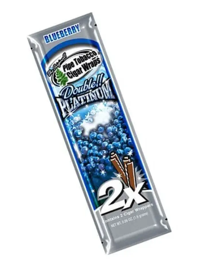 Platinium X2 Blueberry 1U- Blunt Wrap 1