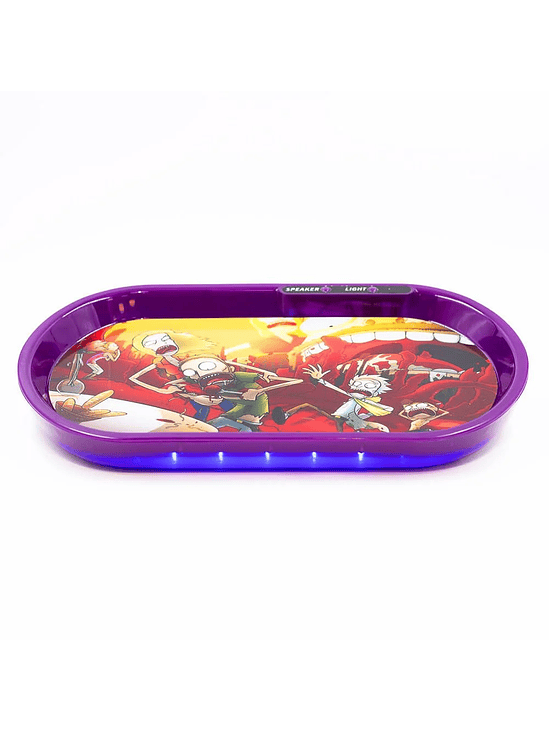 BANDEJA PLASTICA CON LUZ RICK&MORTY 2
