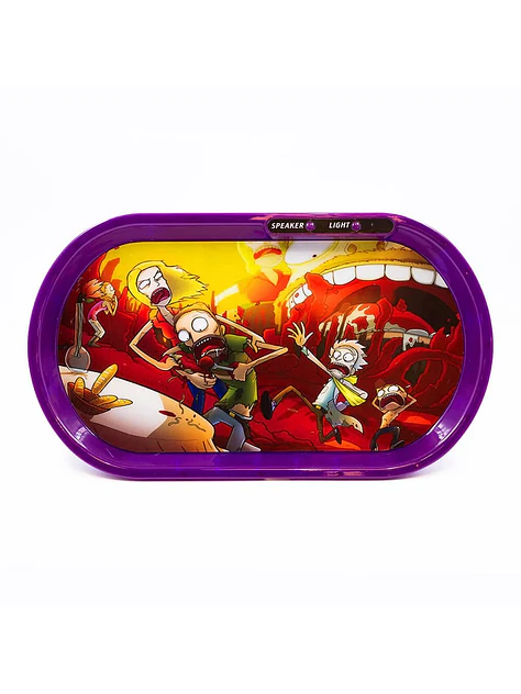 Bandeja Plastica Con Luz Rick&Morty 1
