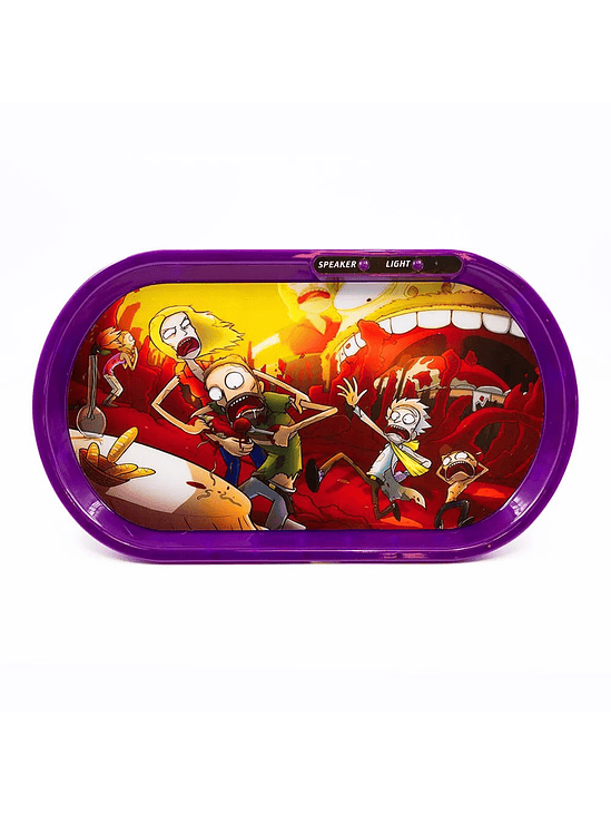 BANDEJA PLASTICA CON LUZ RICK&MORTY 1