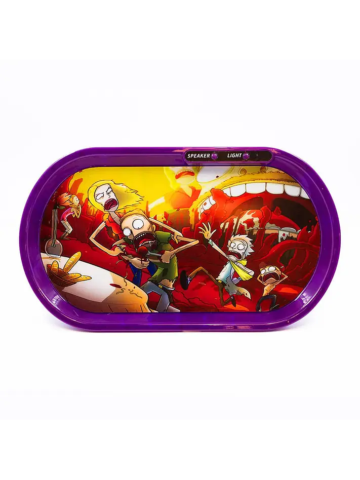 Bandeja Plastica Con Luz Rick&Morty 1