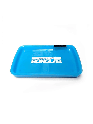NEON TRAY BANDEJA ENROLADO LED AZUL-BONGLAB 1