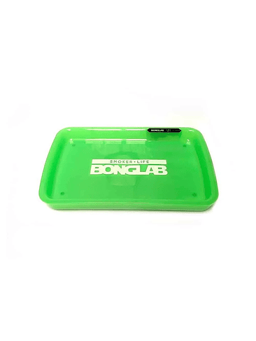 NEON TRAY BANDEJA ENROLADO LED VERDE-BONGLAB 1