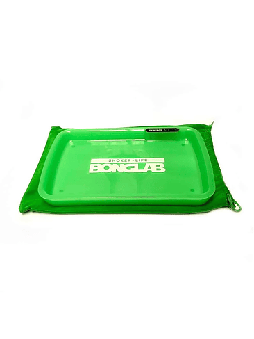 NEON TRAY BANDEJA ENROLADO LED VERDE-BONGLAB 2