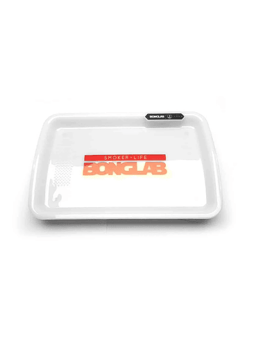 NEON TRAY BANDEJA ENROLADO LED BLANCA-BONGLAB 1
