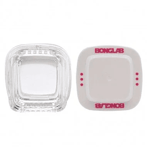 Contenedor Extractos Clear Tapa Blanca 4Ml-Bonglab