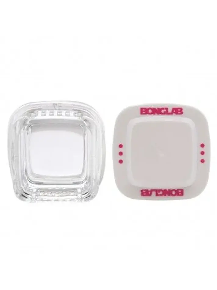 Contenedor Extractos Clear Tapa Blanca 4Ml-Bonglab 1