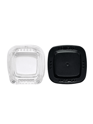 CONTENEDOR EXTRACTOS CLEAR TAPA NEGRA 4ML-BONGLAB 3