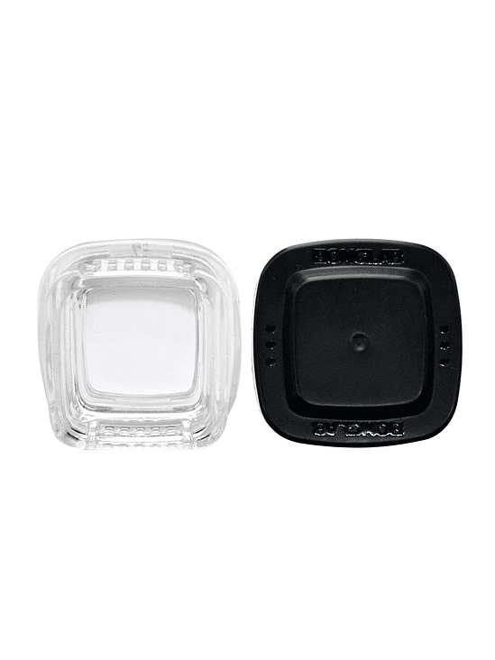 CONTENEDOR EXTRACTOS CLEAR TAPA NEGRA 4ML-BONGLAB 3