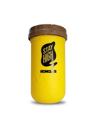 JAR AMARILLO 12OZ-BONGLAB RE: STASH 1