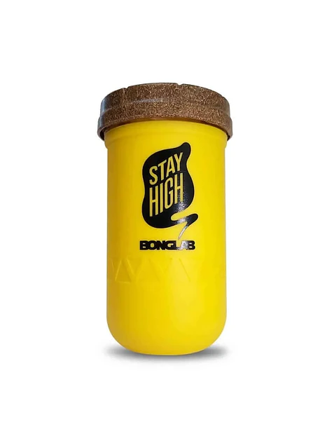 Jar Amarillo 12Oz-Bonglab Re: Stash 1