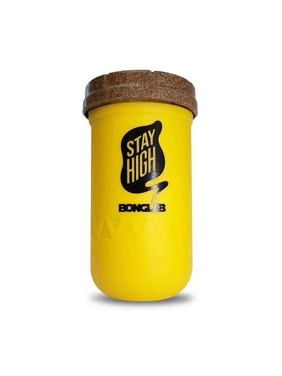 JAR AMARILLO 12OZ-BONGLAB RE: STASH 1