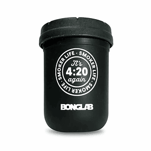 Jar Negro 8Oz-Bonglab Re: Stash