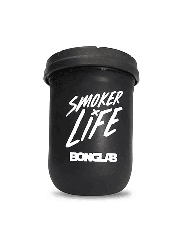 JAR NEGRO 16OZ-BONGLAB RE: STASH 1