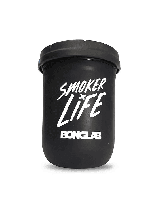 JAR NEGRO 16OZ-BONGLAB RE: STASH 1