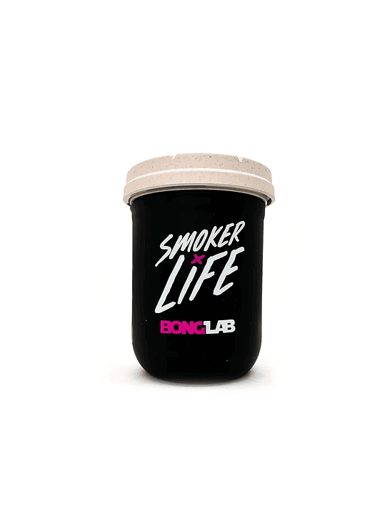 JAR NEGRO MAGENTA 16OZ-BONGLAB RE: STASH 1