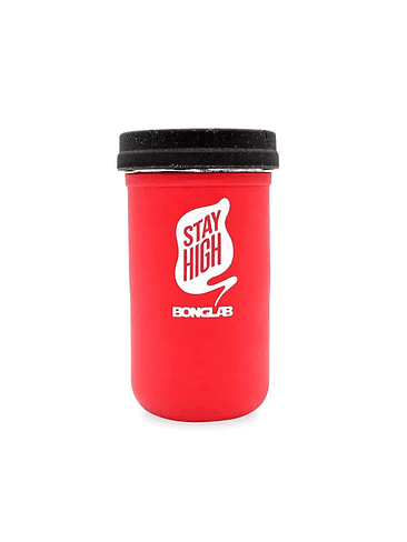 JAR ROJO 12OZ-BONGLAB RE: STASH 1