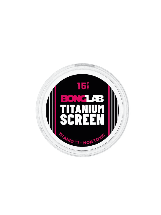 TITANIUM SCREEN GRADO 1 15MM 5 UD-BONGLAB 1