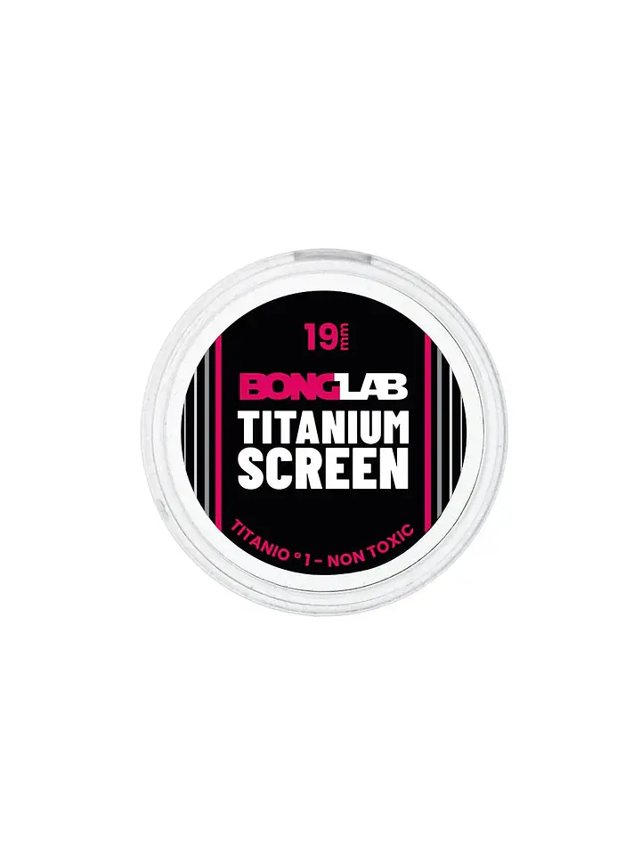 Titanium Screen Grado 1 19Mm 5 Ud-Bonglab 1