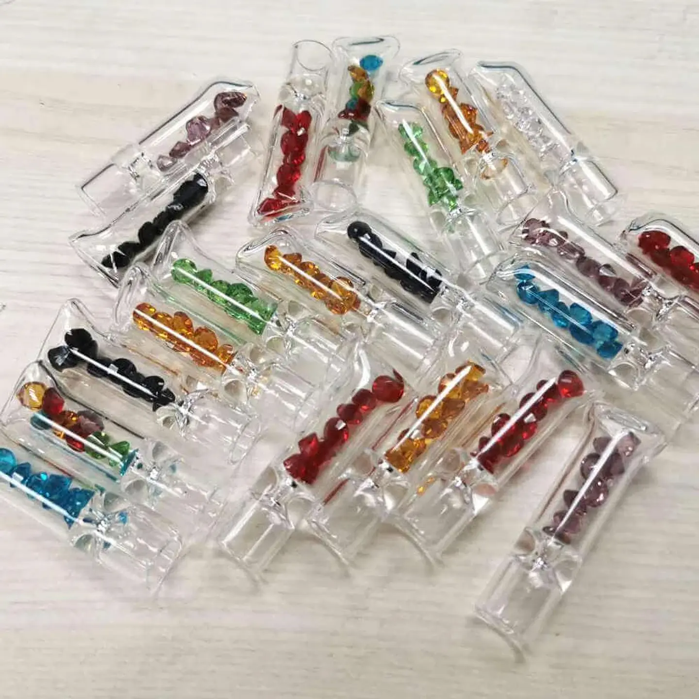Boquilla De Pyrex Diamonds Rainbow 1