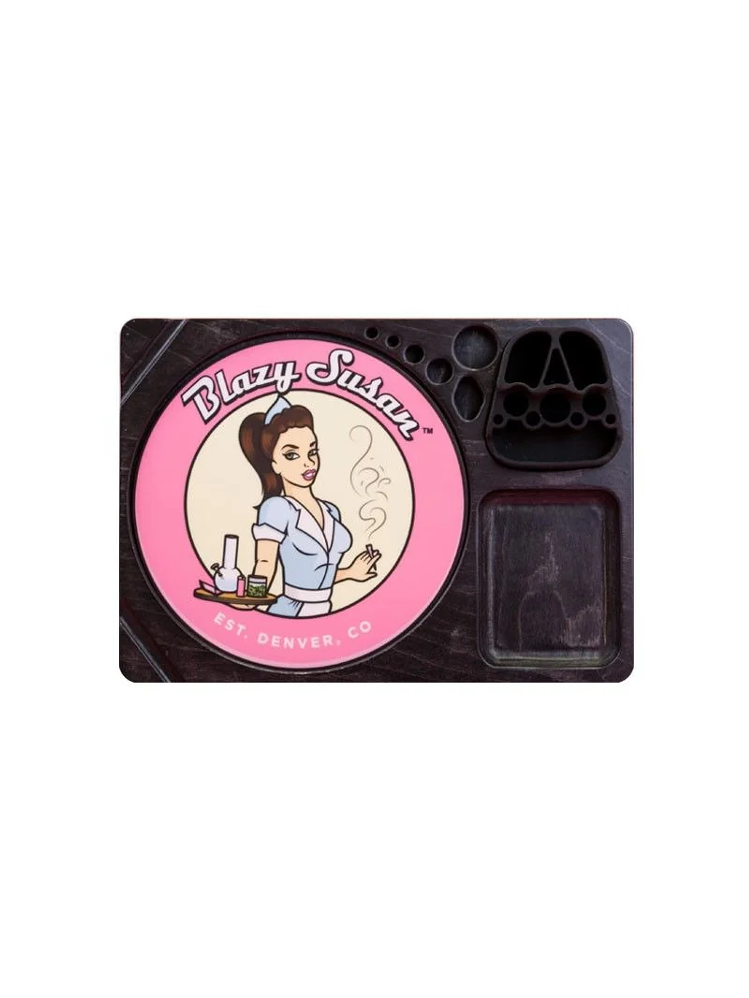 Bandeja Extractos Madera Abedul Black-Blazy Susan 1