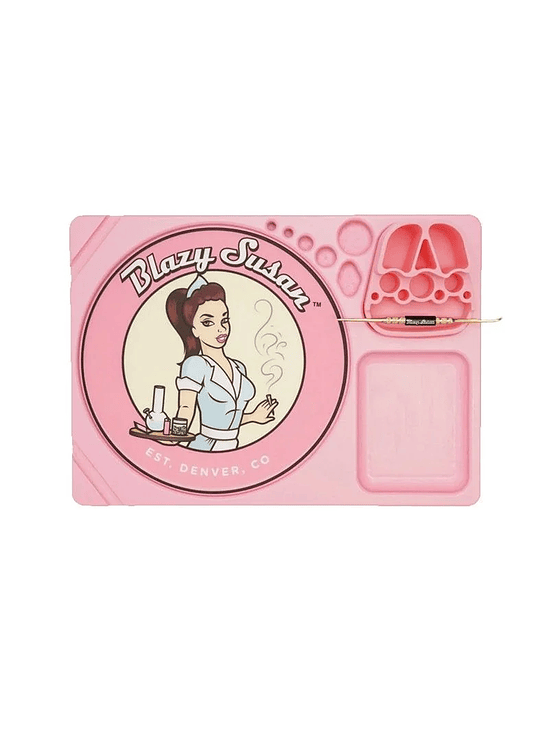 BANDEJA EXTRACTOS MADERA ABEDUL PINK-BLAZY SUSAN 1