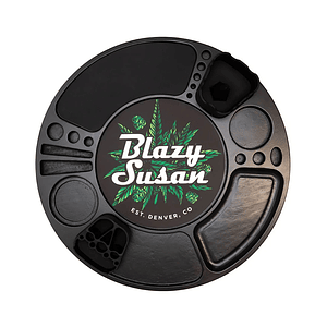 Bandeja Giratoria Madera Abedul Black -Blazy Susan