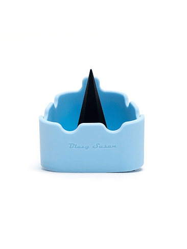 CENICERO DELUXE SILICONA BLUE-BLAZY SUSAN 1