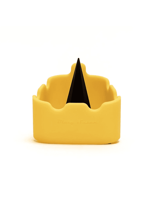 CENICERO DELUXE SILICONA YELLOW-BLAZY SUSAN 1
