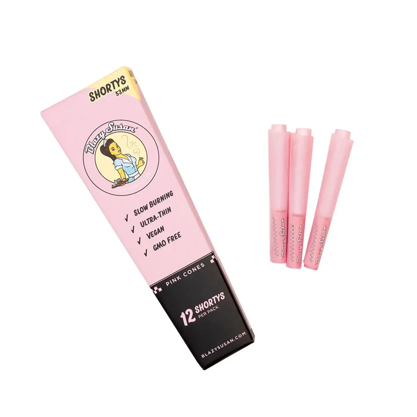 Conos Pre Roll Pink Shortys Pack Und-Blazy Susan 1