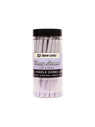 CONOS PRE ROLL PURPLE 98MM JAR 50U-BLAZY SUSAN 1