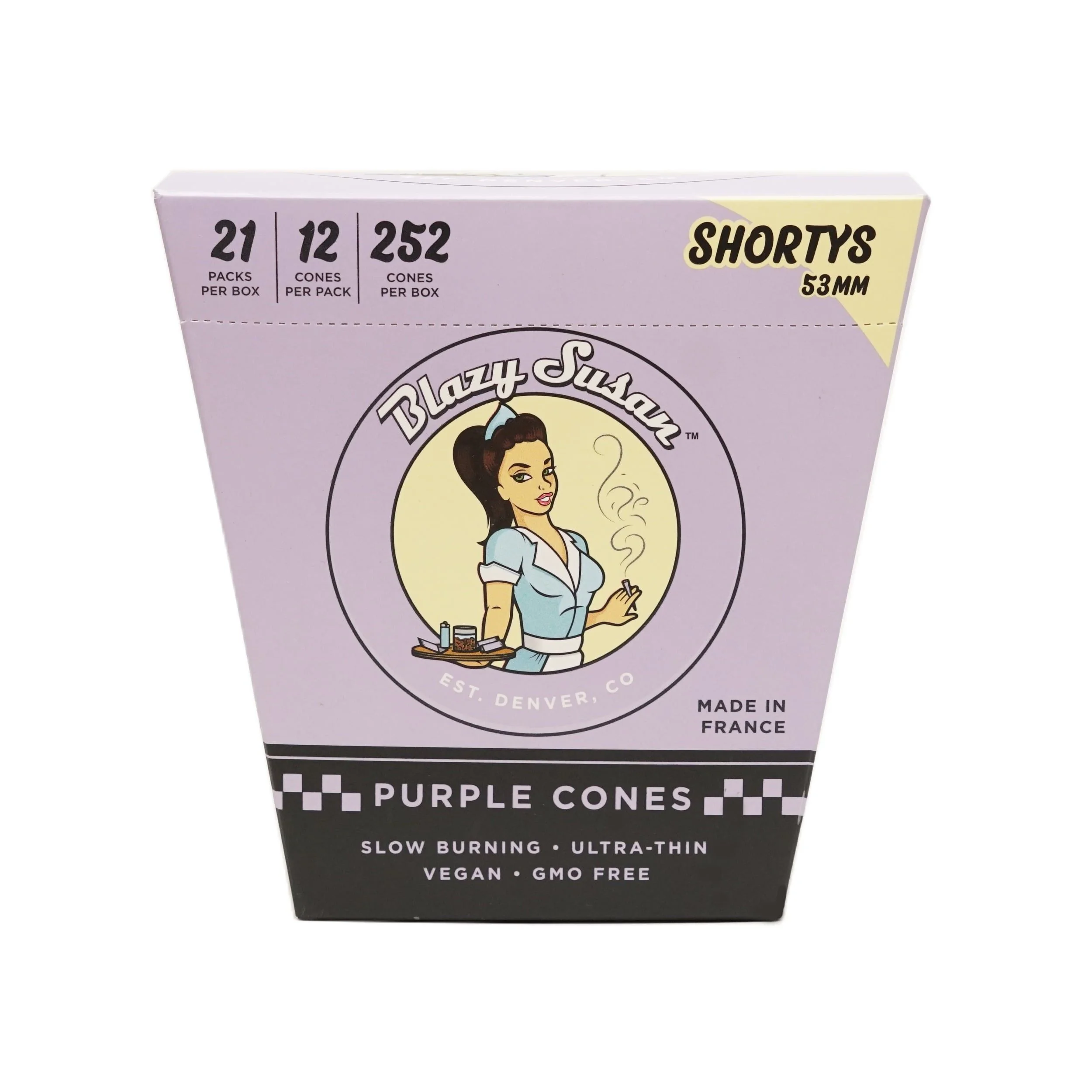 Conos Pre Roll  Shortys Pack 12U-Blazy Susan 1