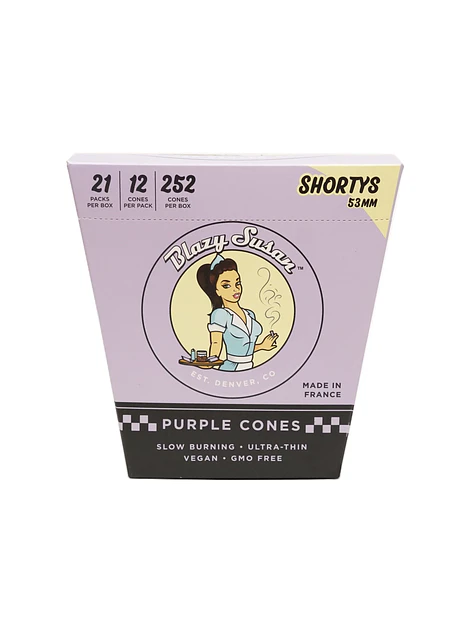 Conos Pre Roll  Shortys Pack 12U-Blazy Susan 1