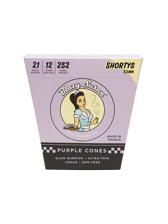 Conos Pre Roll  Shortys Pack 12U-Blazy Susan 1