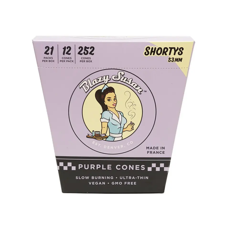 Conos Pre Roll  Shortys Pack 12U-Blazy Susan 1