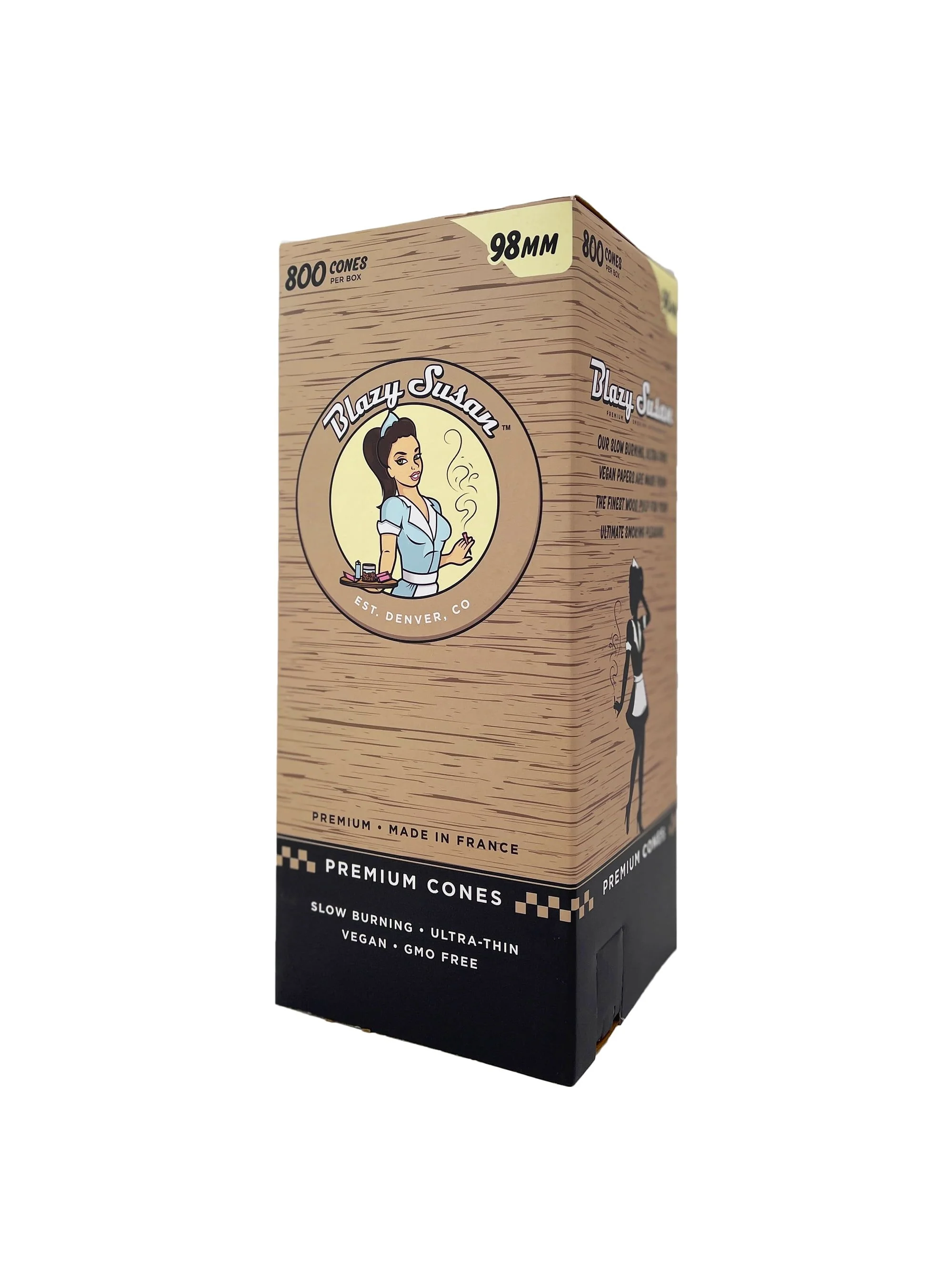 Conos Pre Roll Unbleached 98Mm 1 Und- Blazy Susan 1