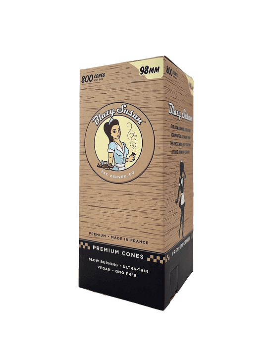 CONOS PRE ROLL UNBLEACHED 98MM 1 UND- BLAZY SUSAN 1