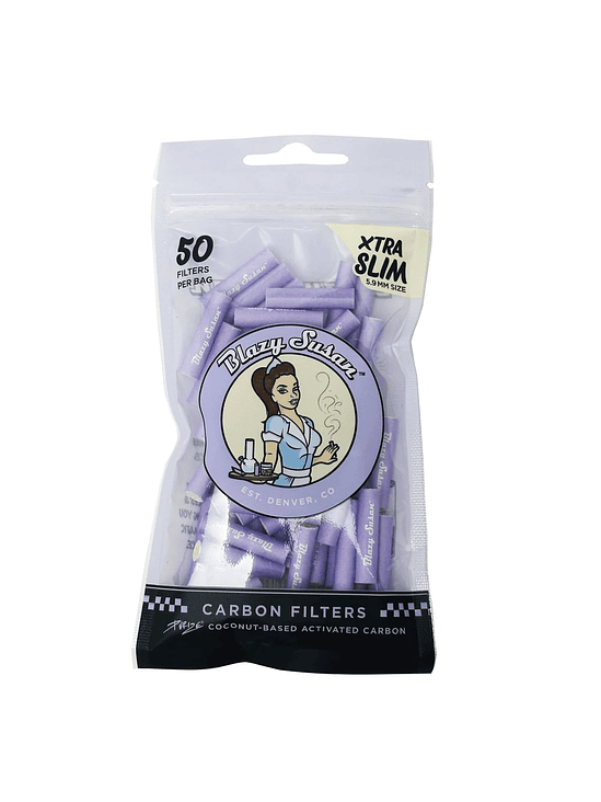 PURIZE FILTROS DE CARBON ACTIVADO PURPLE XTRA SLIM 50U -BLAZY SUSAN 1